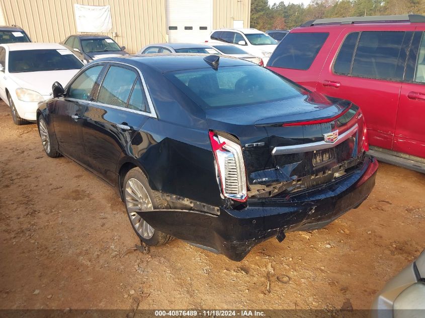 VIN 1G6AX5SX8J0161739 2018 Cadillac CTS, Luxury no.3