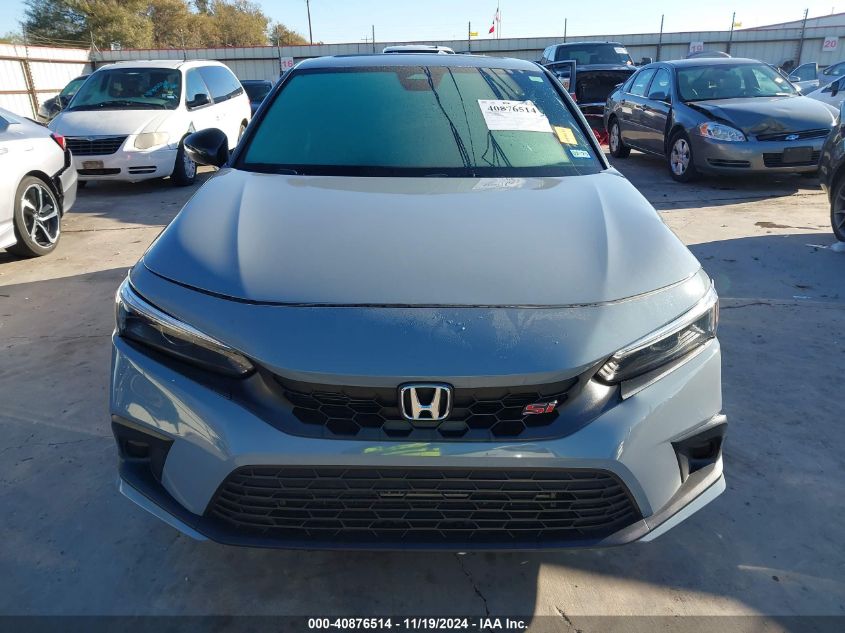 2023 HONDA CIVIC SI VIN: 2HGFE1E5XPH472512