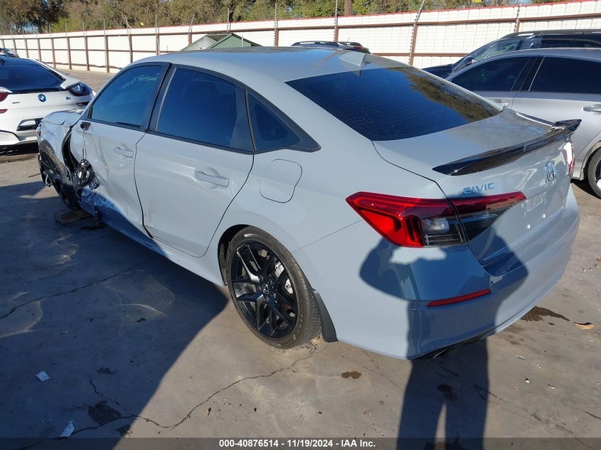 2023 HONDA CIVIC SI VIN: 2HGFE1E5XPH472512