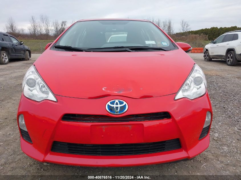 2014 Toyota Prius C Three VIN: JTDKDTB30E1076924 Lot: 40876516