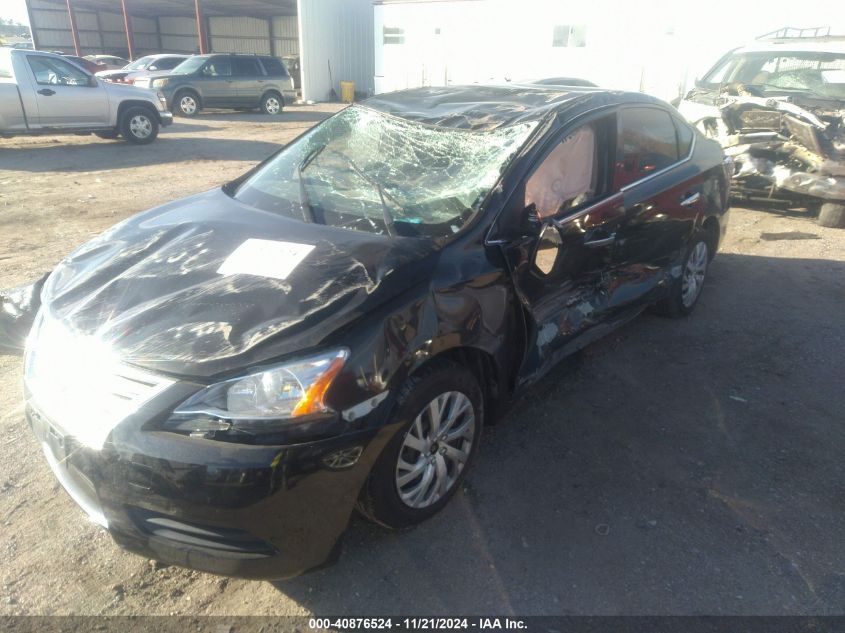 2015 Nissan Sentra S VIN: 3N1AB7AP9FY323516 Lot: 40876524