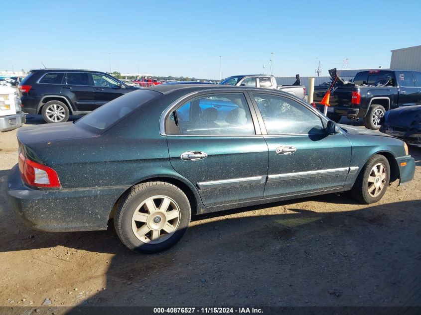 2003 Kia Optima Lx/Se VIN: KNAGD126835200574 Lot: 40876527