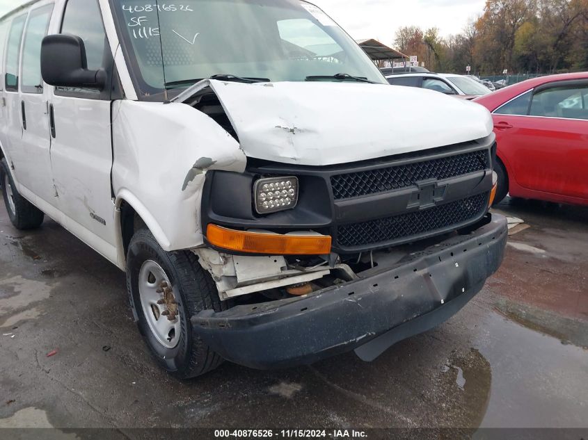 2003 Chevrolet Express VIN: 1GCGG25U431160656 Lot: 40876526