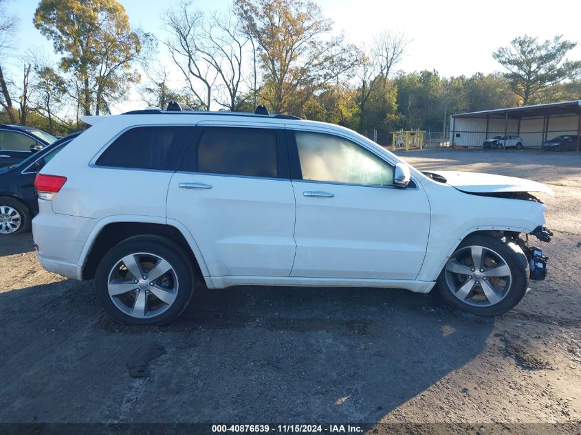 2014 Jeep Grand Cherokee Overland VIN: 1C4RJFCGXEC409175 Lot: 40876539