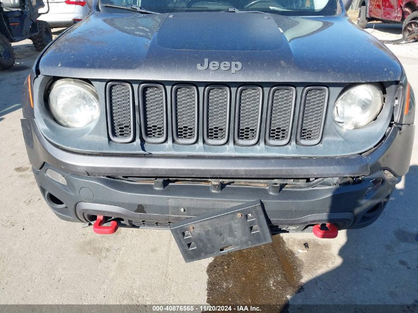 2016 Jeep Renegade Trailhawk VIN: ZACCJBCT6GPD21444 Lot: 40876565