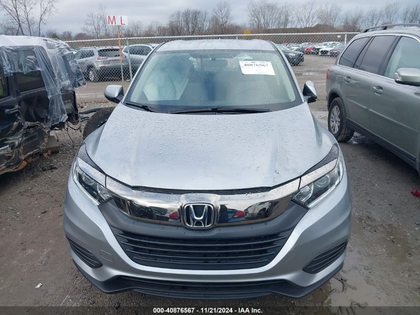 2021 Honda Hr-V Awd Lx VIN: 3CZRU6H3XMM739631 Lot: 40876567