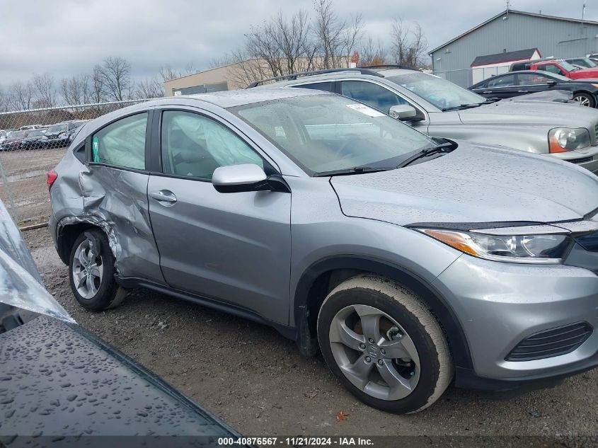 2021 Honda Hr-V Awd Lx VIN: 3CZRU6H3XMM739631 Lot: 40876567