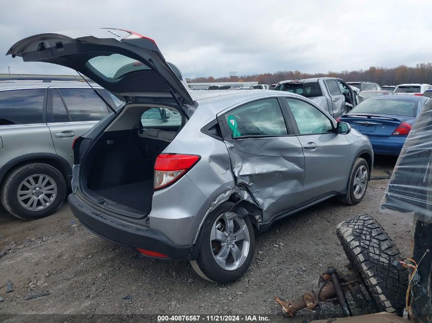 2021 Honda Hr-V Awd Lx VIN: 3CZRU6H3XMM739631 Lot: 40876567