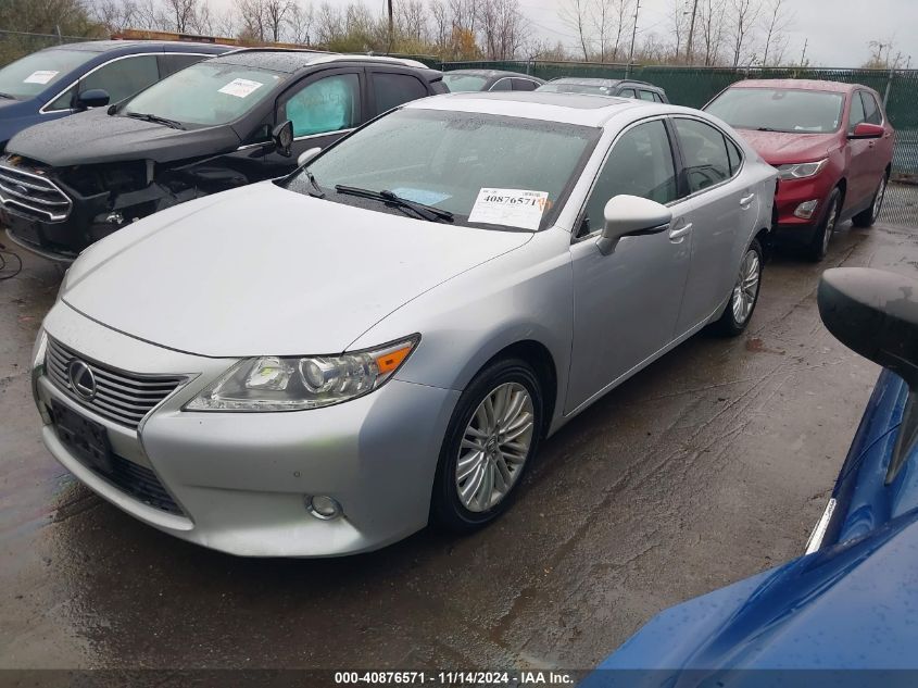 VIN JTHBK1GG3E2100289 2014 Lexus ES, 350 no.2