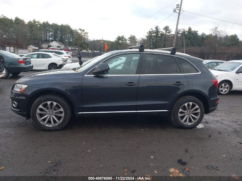 2014 Audi Q5 2.0T Premium VIN: WA1CFAFP5EA123603 Lot: 40876580