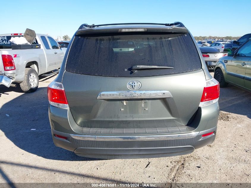 2013 TOYOTA HIGHLANDER PLUS/SE - 5TDZK3EH1DS092658