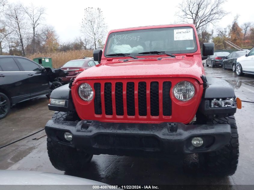 2020 Jeep Gladiator Sport S 4X4 VIN: 1C6JJTAG3LL108718 Lot: 40876587