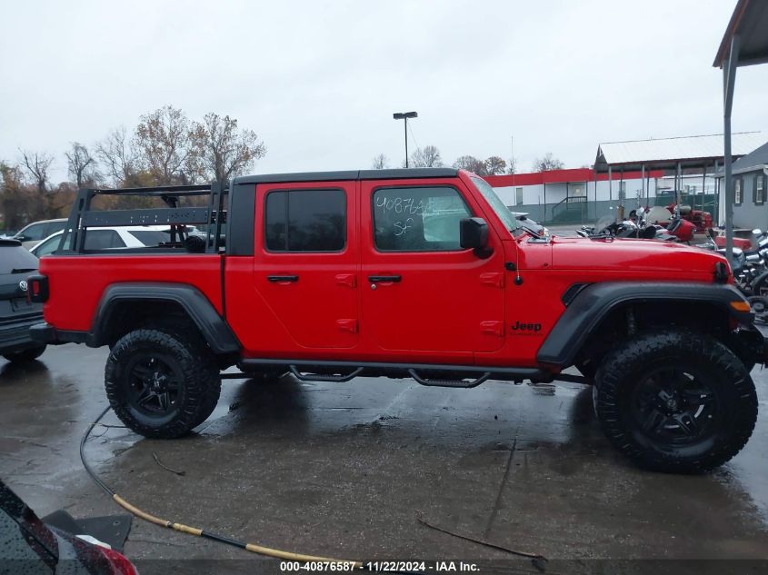 2020 Jeep Gladiator Sport S 4X4 VIN: 1C6JJTAG3LL108718 Lot: 40876587