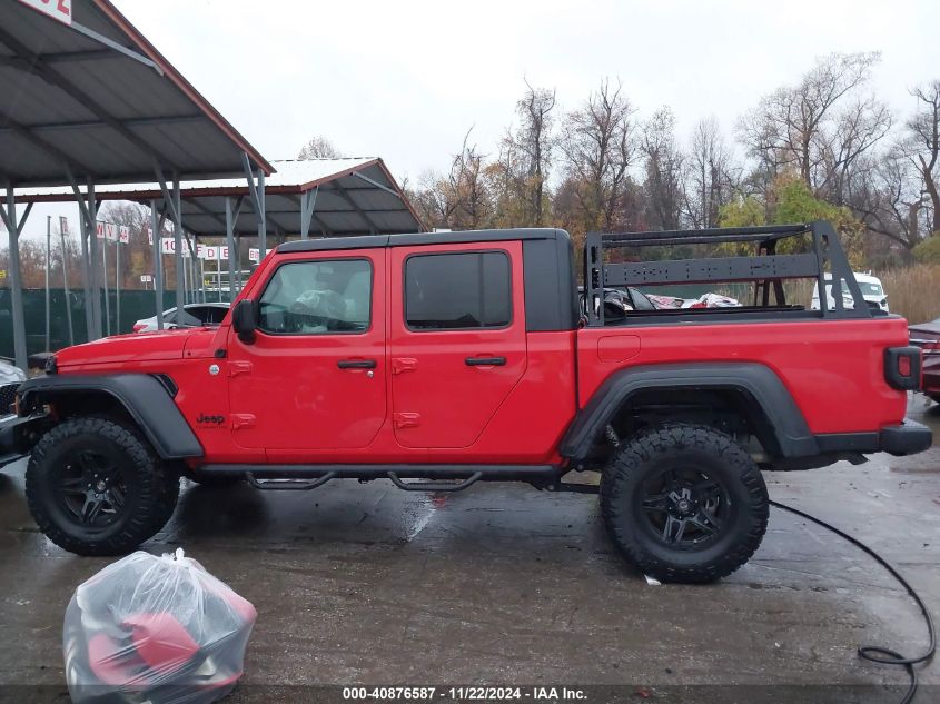 2020 Jeep Gladiator Sport S 4X4 VIN: 1C6JJTAG3LL108718 Lot: 40876587