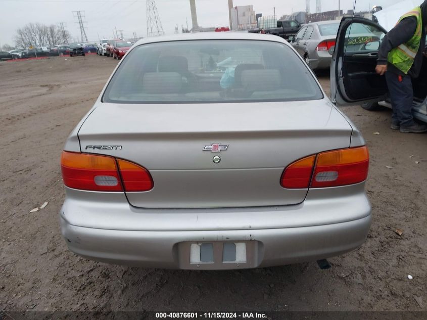 1998 Chevrolet Prizm VIN: 1Y1SK5289WZ410217 Lot: 40876601