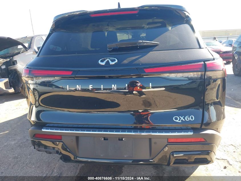 2024 Infiniti Qx60 Luxe VIN: 5N1DL1FR1RC333254 Lot: 40876608