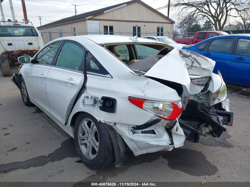 2013 Hyundai Sonata Gls VIN: 5NPEB4AC5DH636535 Lot: 40876626