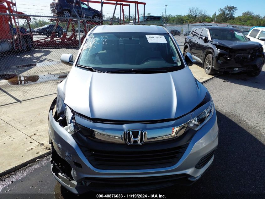 2021 Honda Hr-V Lx VIN: 3CZRU5H31MM711033 Lot: 40876633