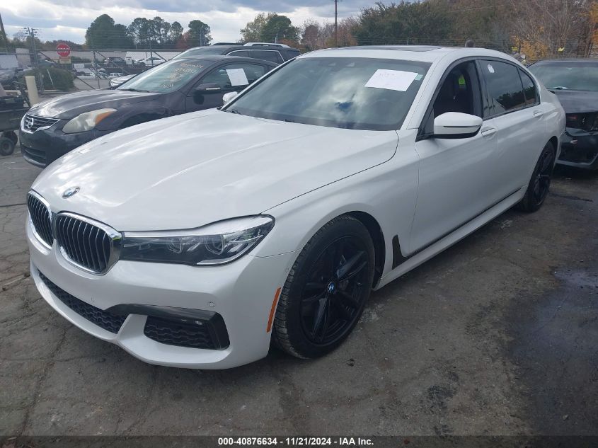 VIN WBA7E4C54KGV70282 2019 BMW 7 Series, 740I Xdrive no.2