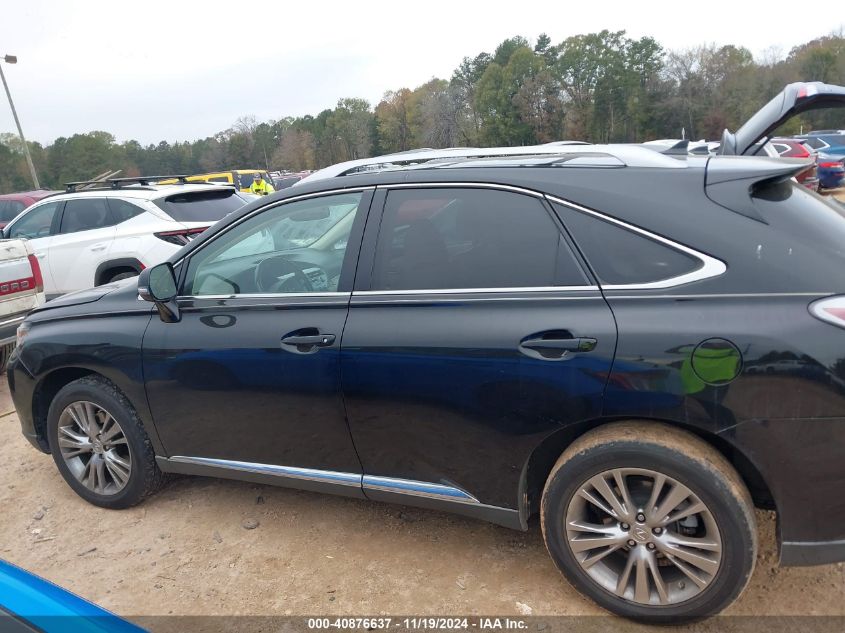 2013 Lexus Rx 350 VIN: 2T2BK1BA8DC155272 Lot: 40876637