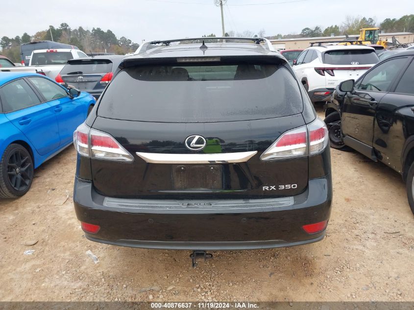 2013 Lexus Rx 350 VIN: 2T2BK1BA8DC155272 Lot: 40876637