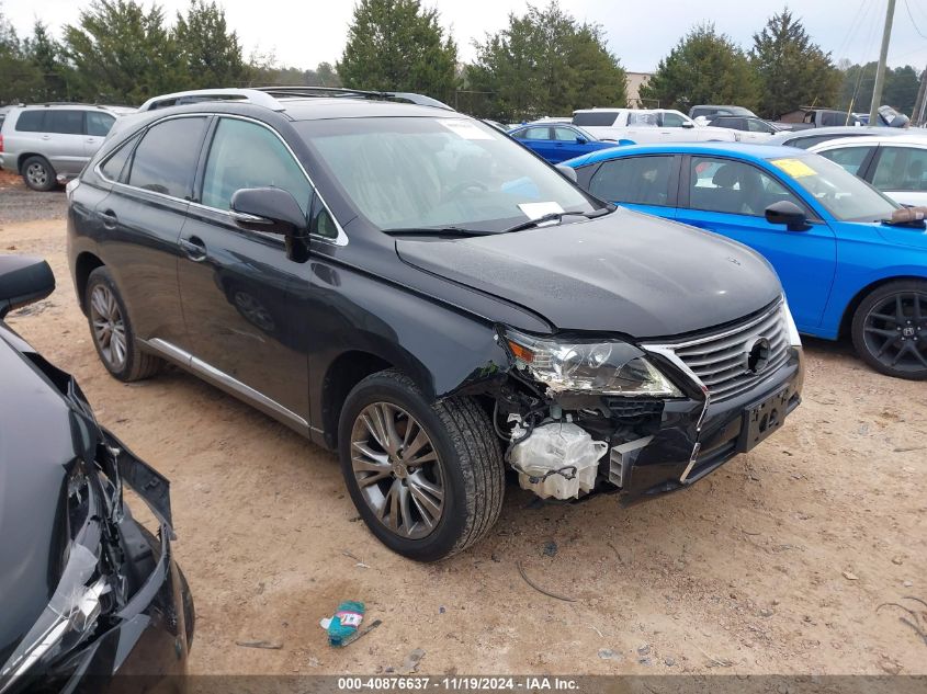 VIN 2T2BK1BA8DC155272 2013 Lexus RX, 350 no.1