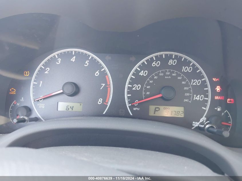 2010 Toyota Corolla Le/S/Xle VIN: 2T1BU4EE2AT265566 Lot: 40876639