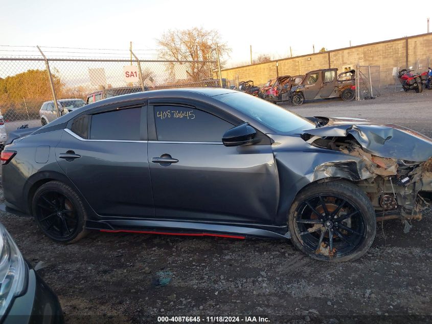 2020 Nissan Sentra Sr Xtronic Cvt VIN: 3N1AB8DV1LY276302 Lot: 40876645