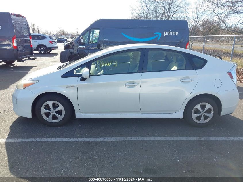 2013 Toyota Prius Two VIN: JTDKN3DUXD1634263 Lot: 40876658