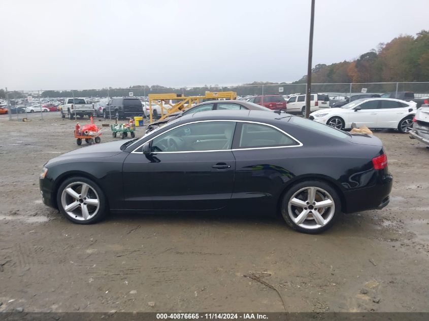 2010 Audi A5 3.2 Premium Plus VIN: WAUCKAFR2AA027938 Lot: 40876665