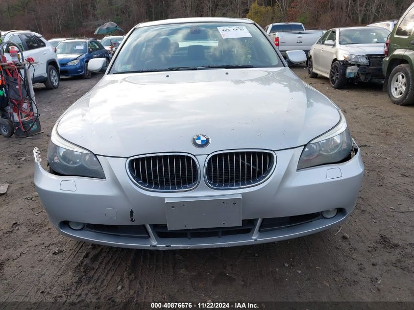 2007 BMW 525I VIN: WBANE53517CY07175 Lot: 40876676