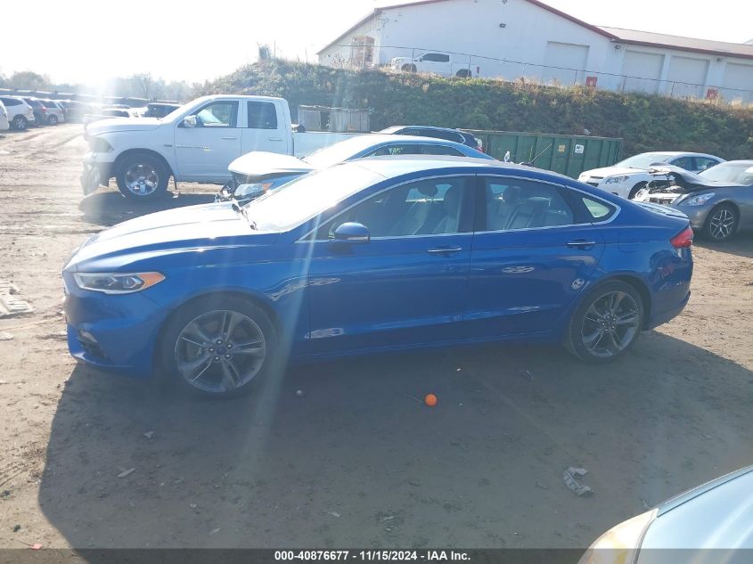 2017 FORD FUSION SPORT - 3FA6P0VPXHR179788