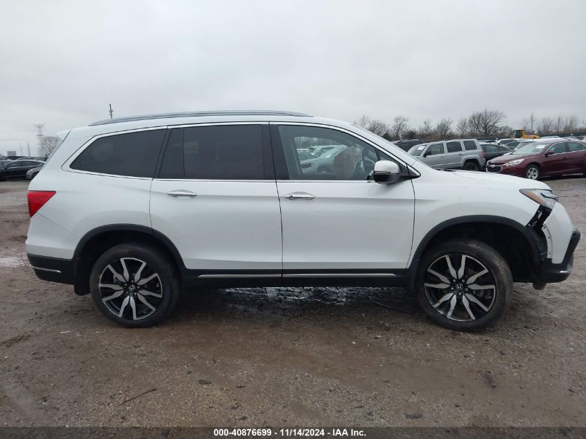 2021 Honda Pilot Awd Touring 8 Passenger VIN: 5FNYF6H91MB038528 Lot: 40876699