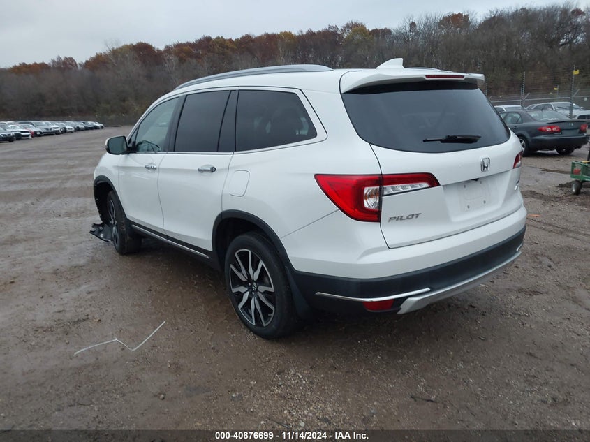 Vin: 5fnyf6h91mb038528, lot: 41366362, honda pilot awd touring 8 passenger 20213