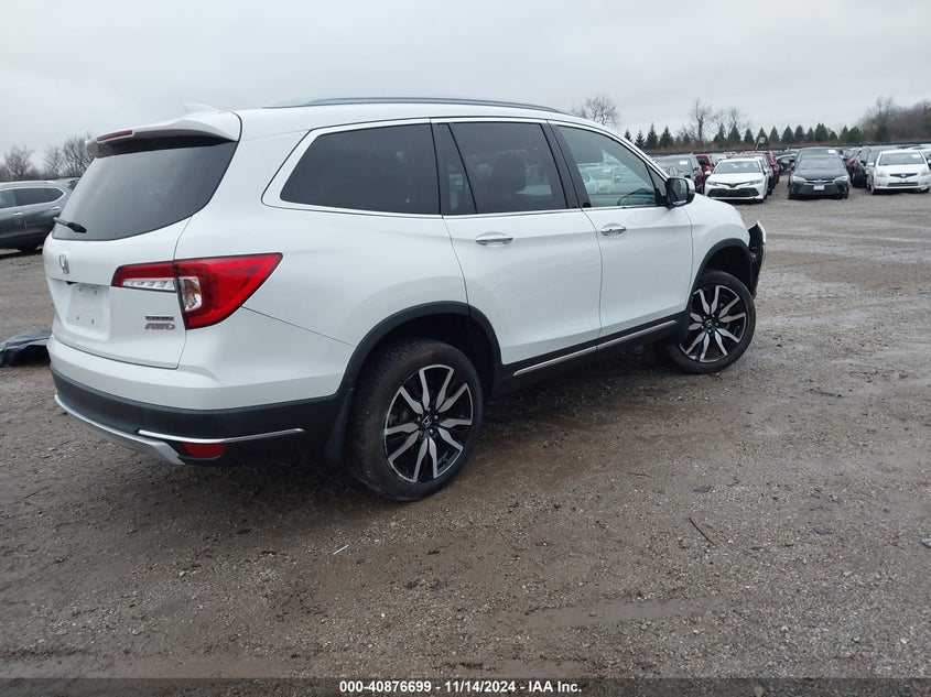 Vin: 5fnyf6h91mb038528, lot: 41366362, honda pilot awd touring 8 passenger 20214