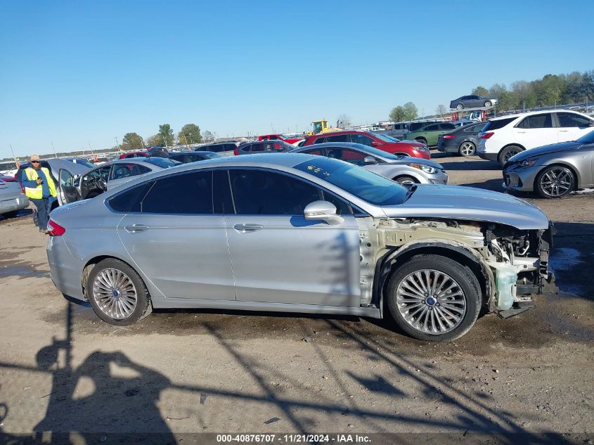 2016 Ford Fusion Titanium VIN: 3FA6P0K9XGR117909 Lot: 40876707