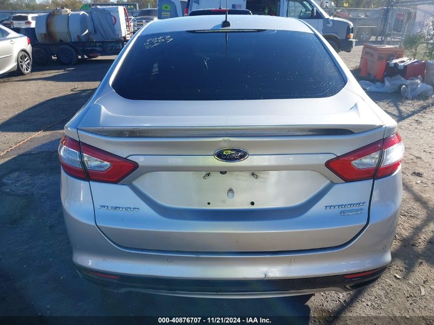 2016 FORD FUSION TITANIUM - 3FA6P0K9XGR117909