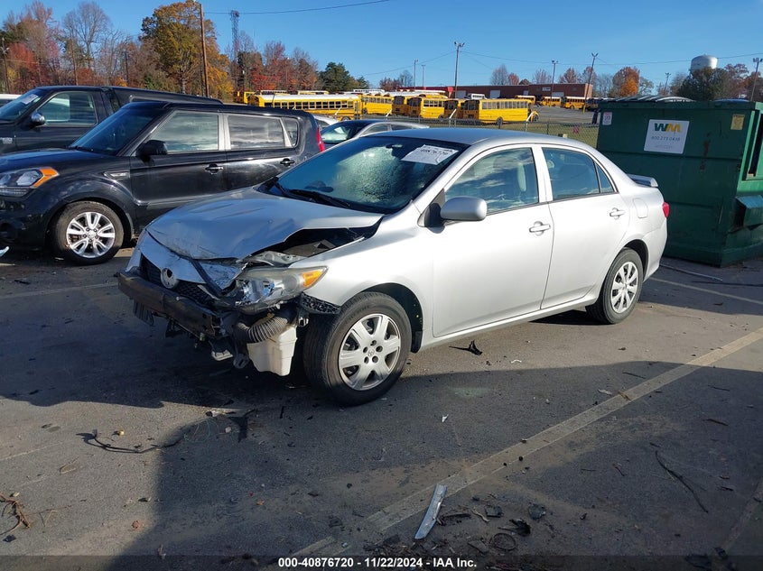 2009 TOYOTA COROLLA VIN: 2T1BU40E79C058688