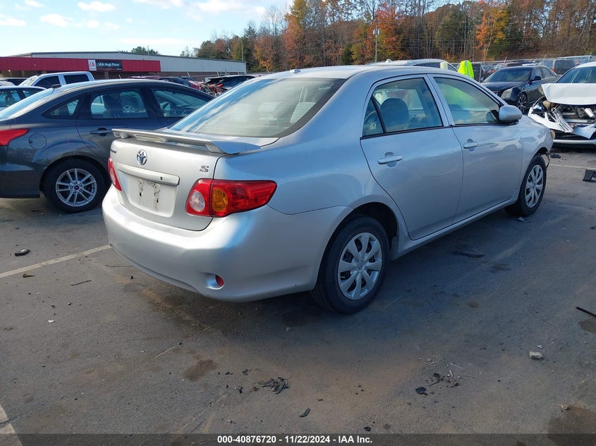 2009 TOYOTA COROLLA VIN: 2T1BU40E79C058688