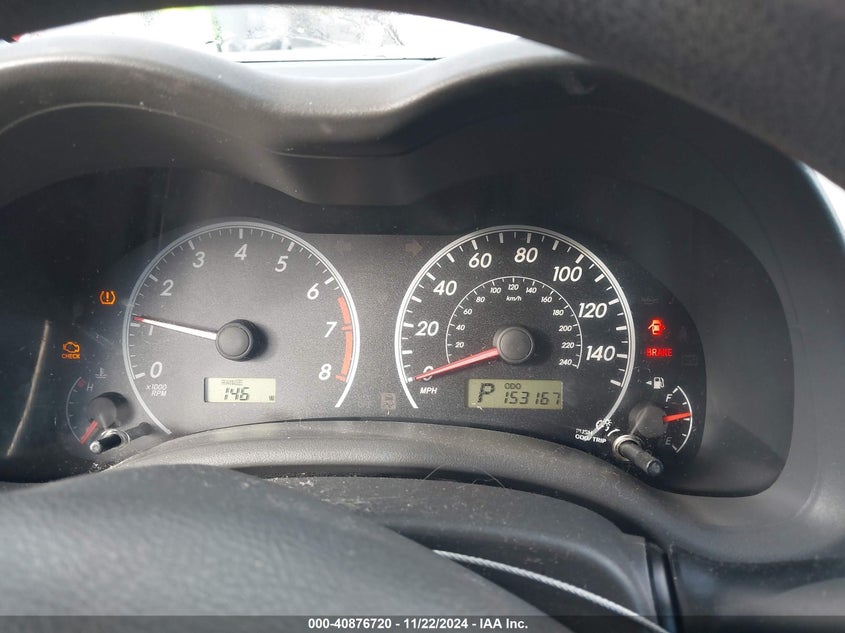 2009 TOYOTA COROLLA VIN: 2T1BU40E79C058688