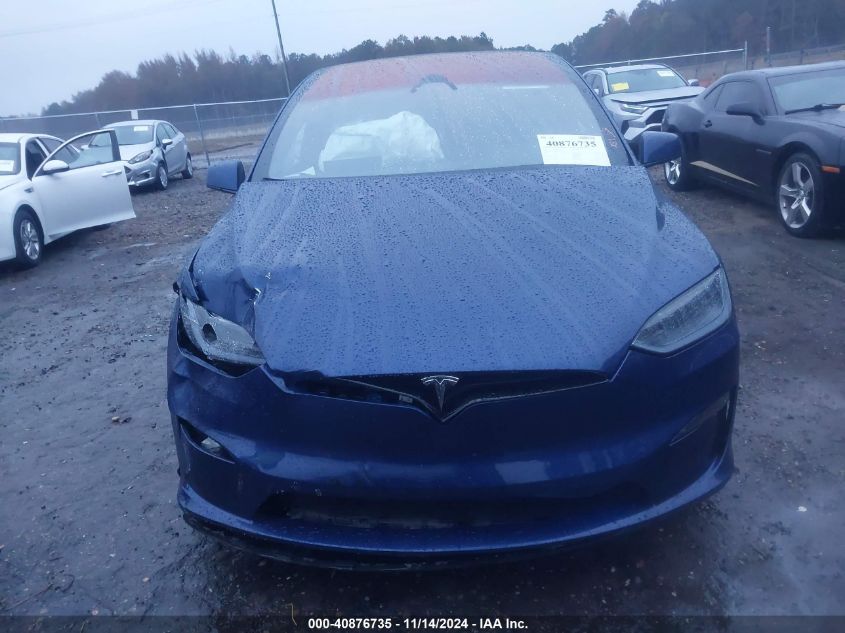 2023 Tesla Model X Dual Motor All-Wheel Drive/Standard Range VIN: 7SAXCDE52PF423047 Lot: 40876735