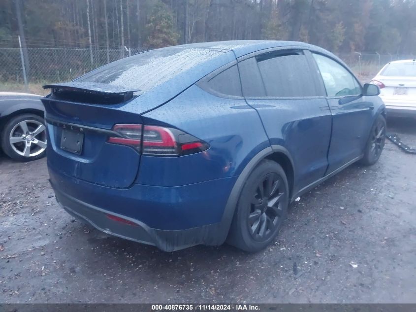 VIN 7SAXCDE52PF423047 2023 TESLA MODEL X no.4