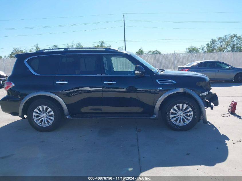 2017 Nissan Armada Sv VIN: JN8AY2NCXH9504370 Lot: 40876756