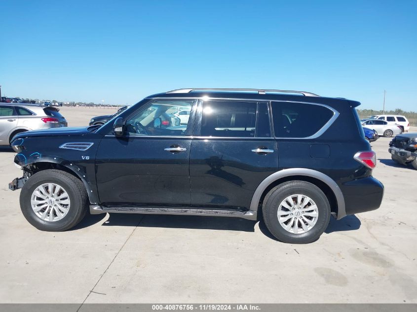 2017 Nissan Armada Sv VIN: JN8AY2NCXH9504370 Lot: 40876756