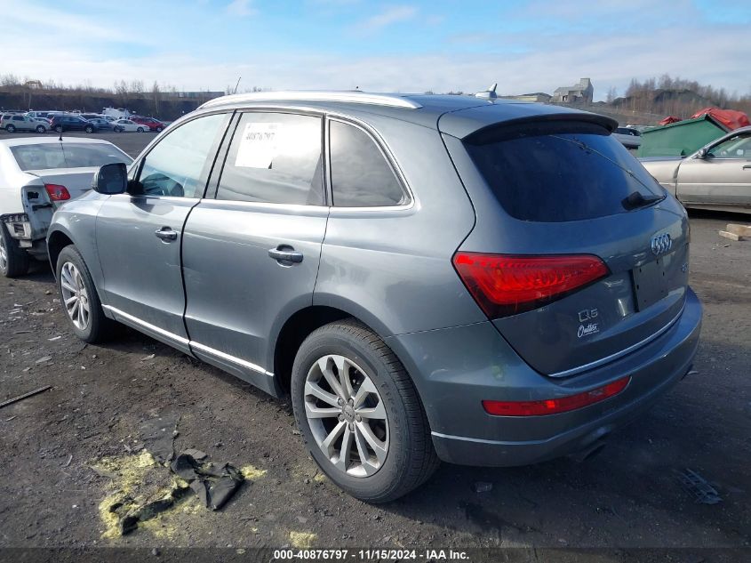 2015 Audi Q5 2.0T Premium VIN: WA1CFAFP7FA012374 Lot: 40876797