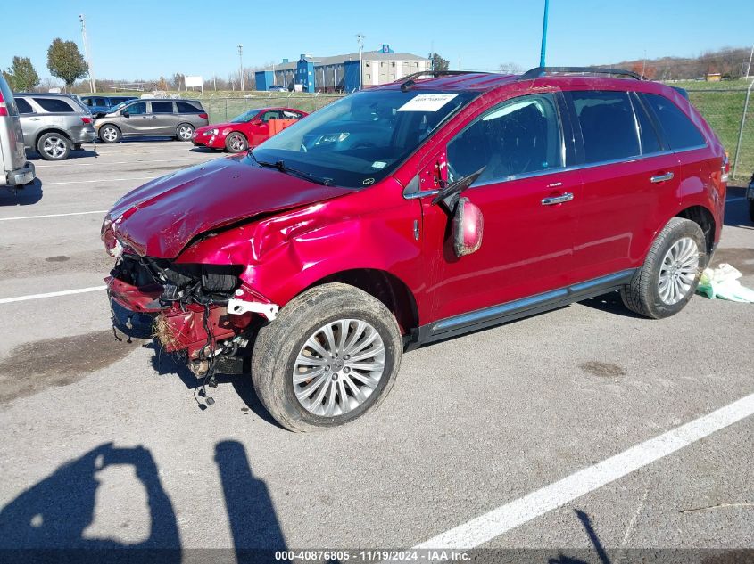 VIN 2LMDJ6JK4EBL15150 2014 LINCOLN MKX no.2