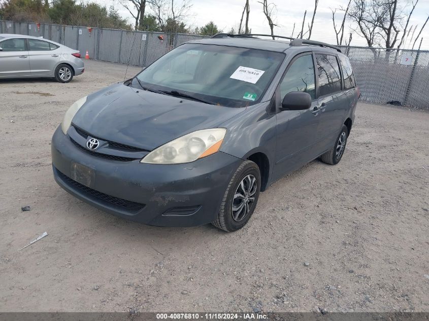 2006 Toyota Sienna Le VIN: 5TDZA23CX6S461881 Lot: 40876810