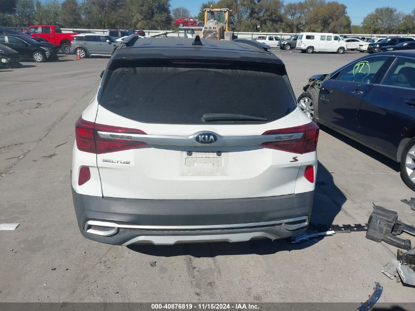 2021 Kia Seltos S VIN: KNDEUCAAXM7220584 Lot: 40876819