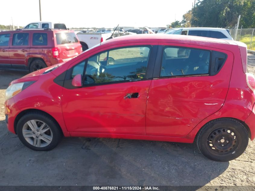 2013 Chevrolet Spark Ls Auto VIN: KL8CB6S91DC570365 Lot: 40876821