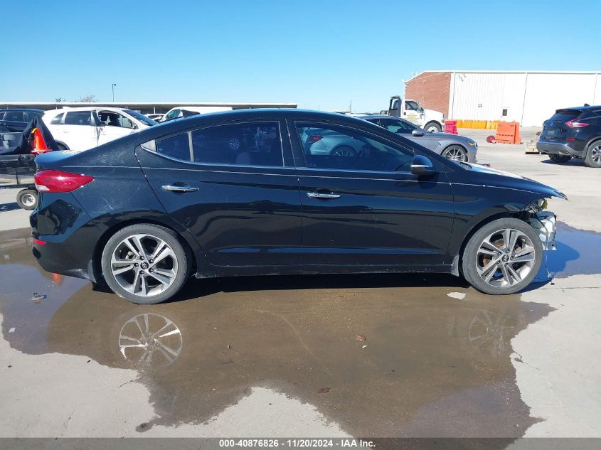 2017 Hyundai Elantra Limited VIN: 5NPD84LF6HH038770 Lot: 40876826